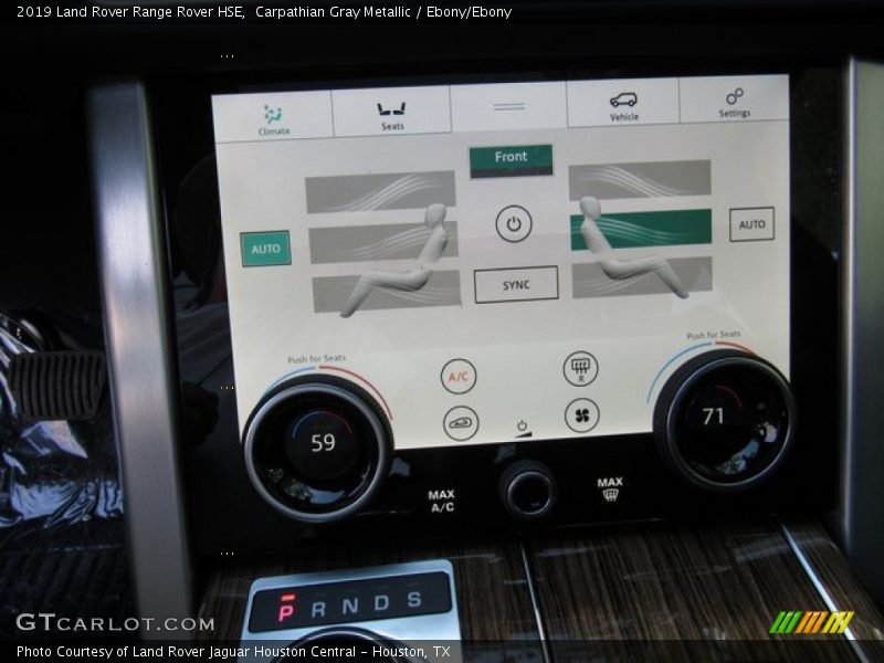 Carpathian Gray Metallic / Ebony/Ebony 2019 Land Rover Range Rover HSE