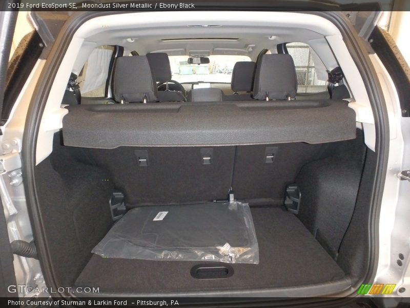  2019 EcoSport SE Trunk