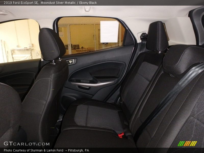Moondust Silver Metallic / Ebony Black 2019 Ford EcoSport SE