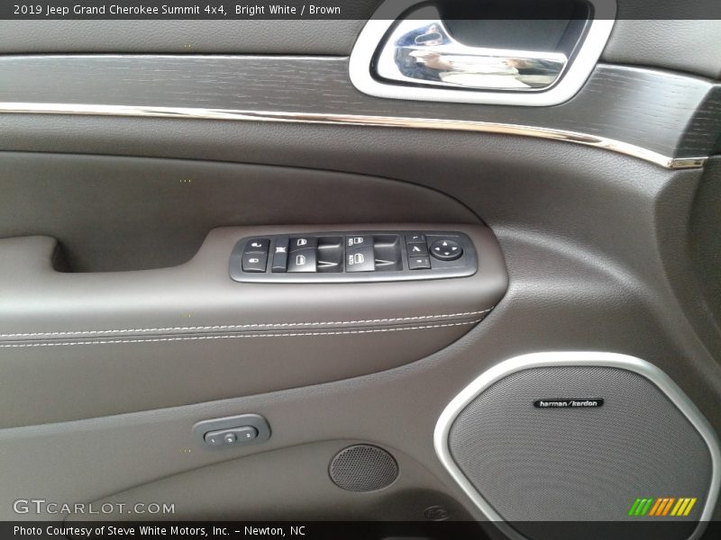 Bright White / Brown 2019 Jeep Grand Cherokee Summit 4x4