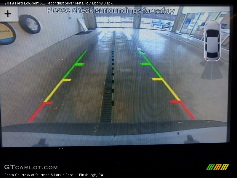 Moondust Silver Metallic / Ebony Black 2019 Ford EcoSport SE