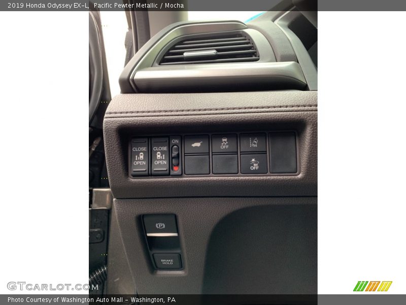 Pacific Pewter Metallic / Mocha 2019 Honda Odyssey EX-L