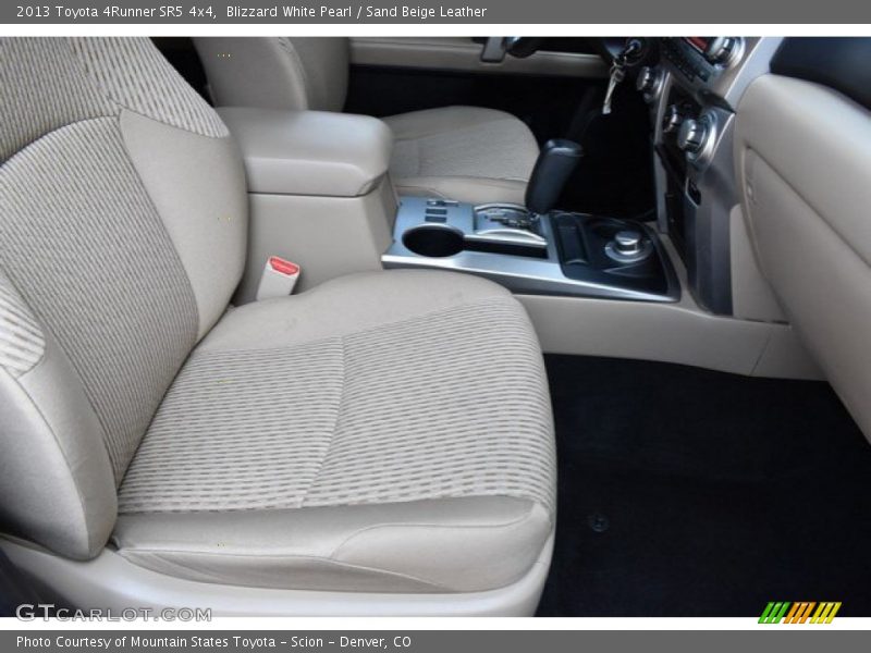 Blizzard White Pearl / Sand Beige Leather 2013 Toyota 4Runner SR5 4x4