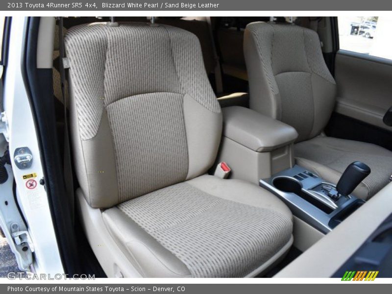 Blizzard White Pearl / Sand Beige Leather 2013 Toyota 4Runner SR5 4x4