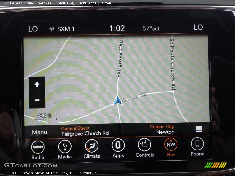 Bright White / Brown 2019 Jeep Grand Cherokee Summit 4x4