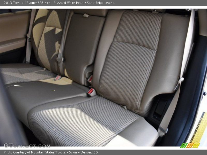 Blizzard White Pearl / Sand Beige Leather 2013 Toyota 4Runner SR5 4x4