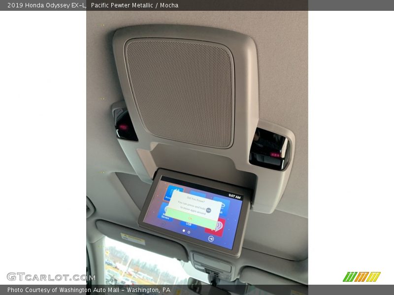 Pacific Pewter Metallic / Mocha 2019 Honda Odyssey EX-L