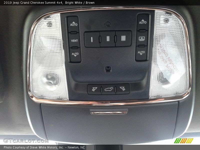 Bright White / Brown 2019 Jeep Grand Cherokee Summit 4x4