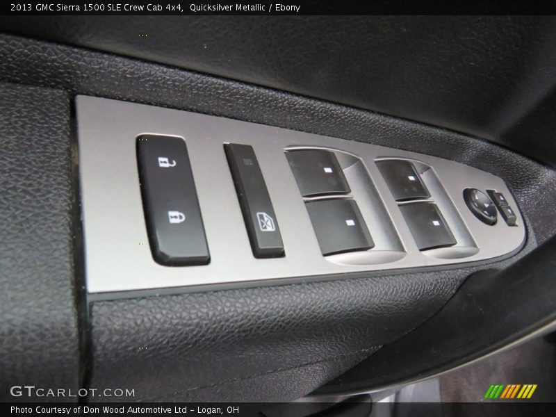 Quicksilver Metallic / Ebony 2013 GMC Sierra 1500 SLE Crew Cab 4x4