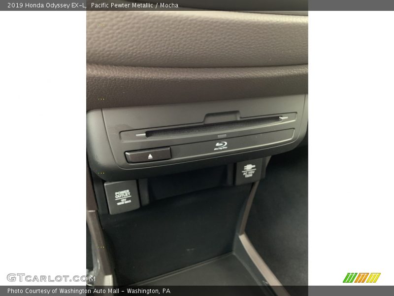 Pacific Pewter Metallic / Mocha 2019 Honda Odyssey EX-L