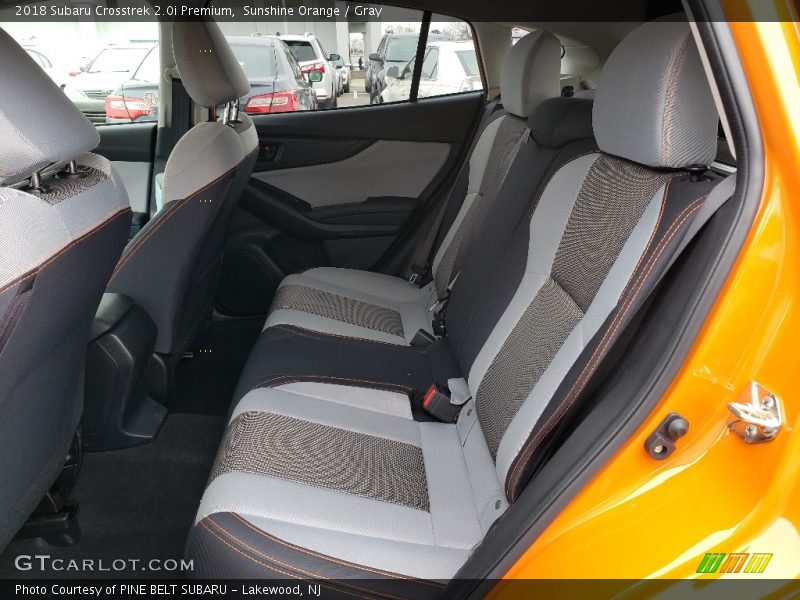 Sunshine Orange / Gray 2018 Subaru Crosstrek 2.0i Premium