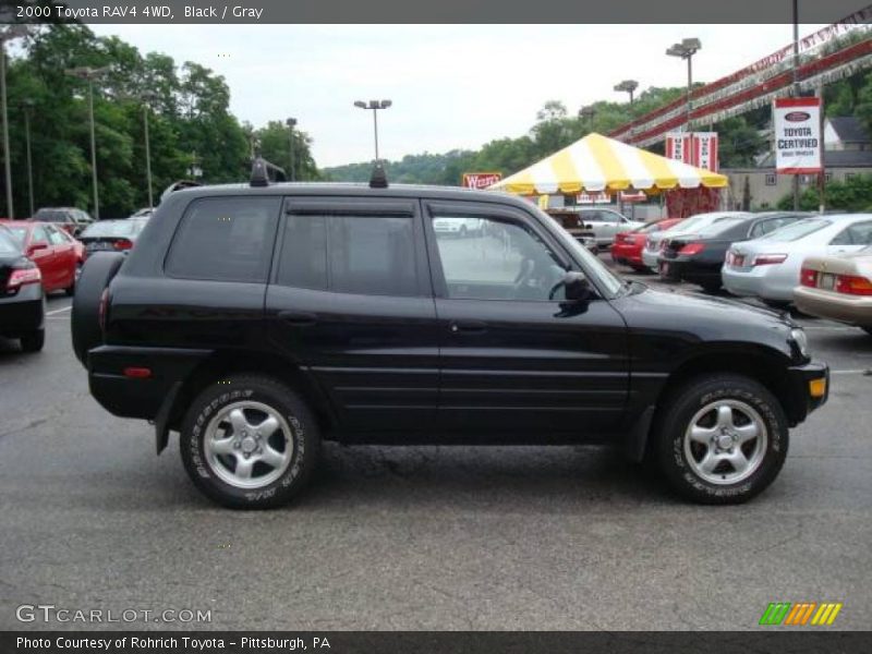 Black / Gray 2000 Toyota RAV4 4WD