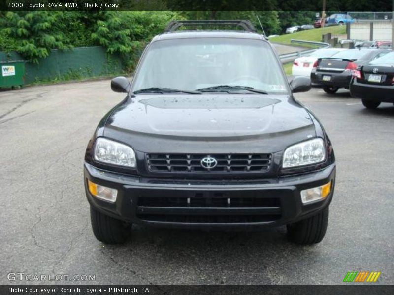 Black / Gray 2000 Toyota RAV4 4WD