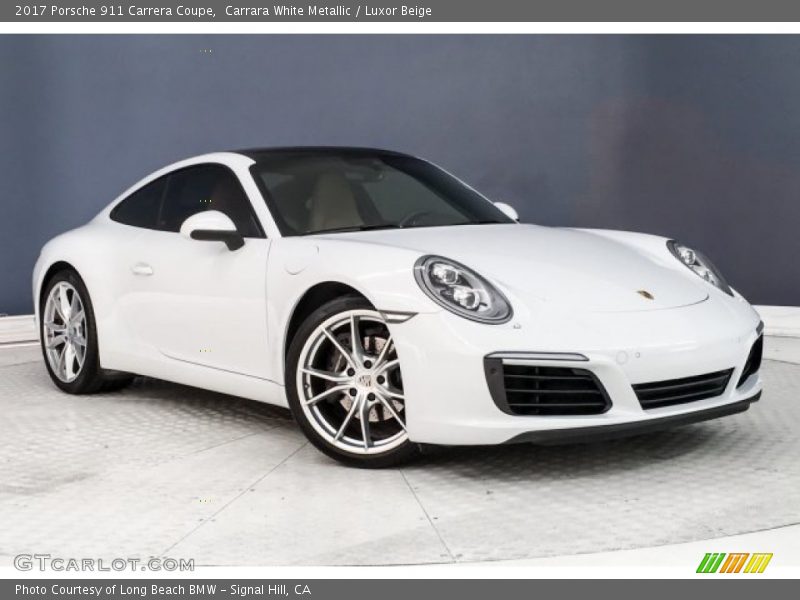  2017 911 Carrera Coupe Carrara White Metallic