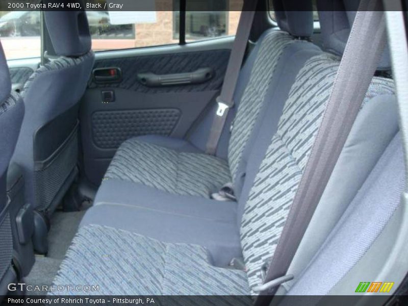 Black / Gray 2000 Toyota RAV4 4WD