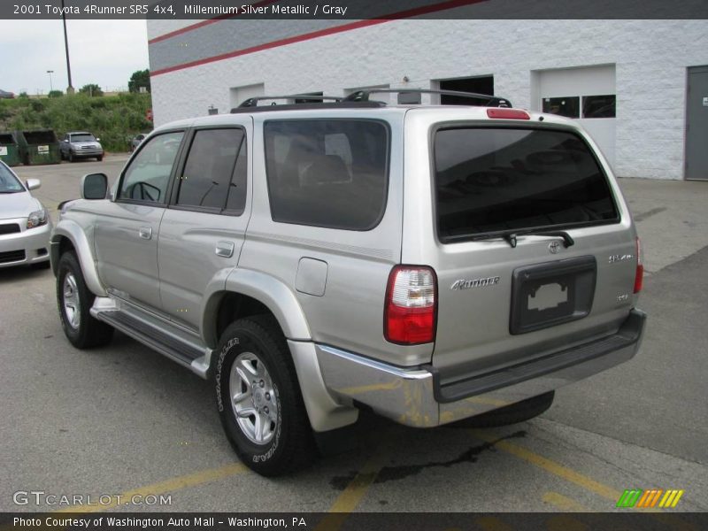 Millennium Silver Metallic / Gray 2001 Toyota 4Runner SR5 4x4