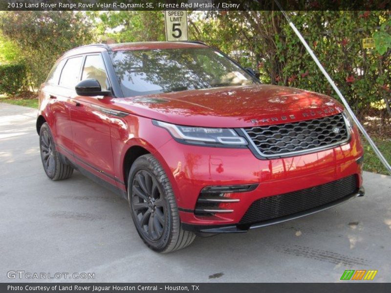 Firenze Red Metallic / Ebony 2019 Land Rover Range Rover Velar R-Dynamic SE