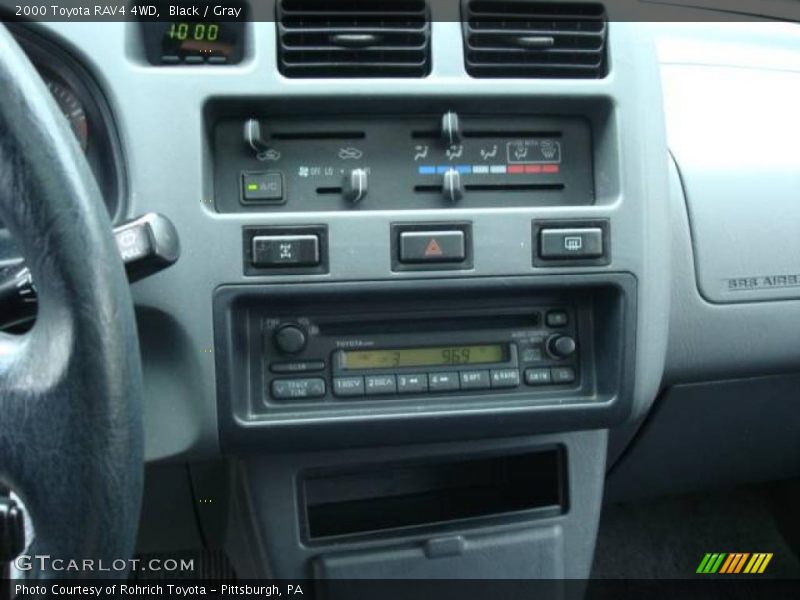 Black / Gray 2000 Toyota RAV4 4WD