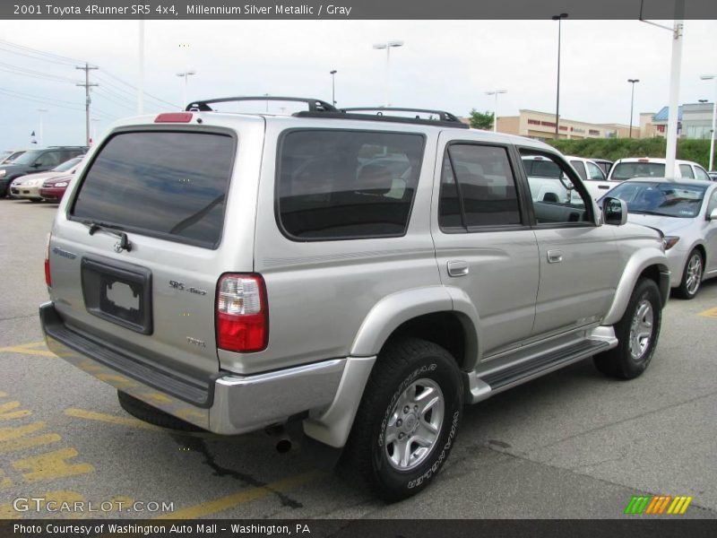 Millennium Silver Metallic / Gray 2001 Toyota 4Runner SR5 4x4