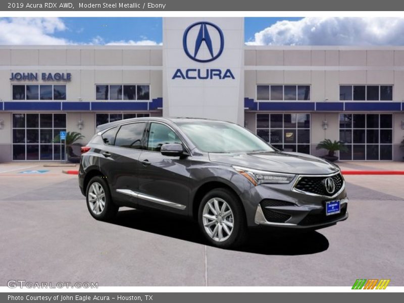 Modern Steel Metallic / Ebony 2019 Acura RDX AWD