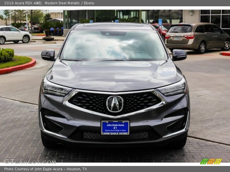 Modern Steel Metallic / Ebony 2019 Acura RDX AWD