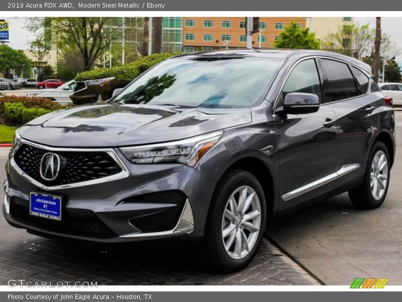 Modern Steel Metallic / Ebony 2019 Acura RDX AWD