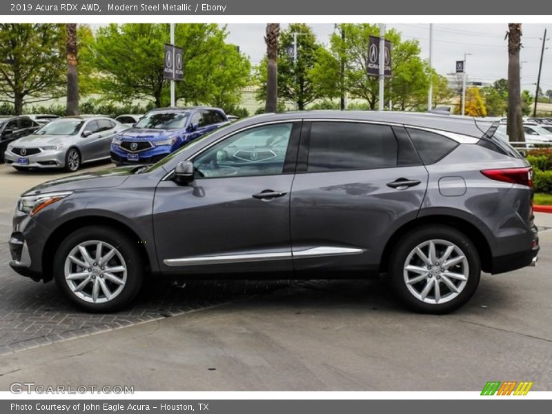 Modern Steel Metallic / Ebony 2019 Acura RDX AWD