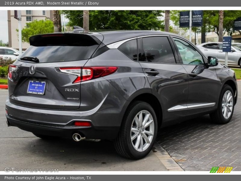 Modern Steel Metallic / Ebony 2019 Acura RDX AWD