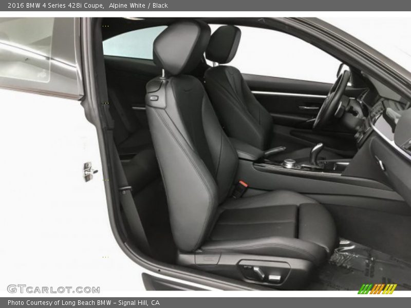 Alpine White / Black 2016 BMW 4 Series 428i Coupe