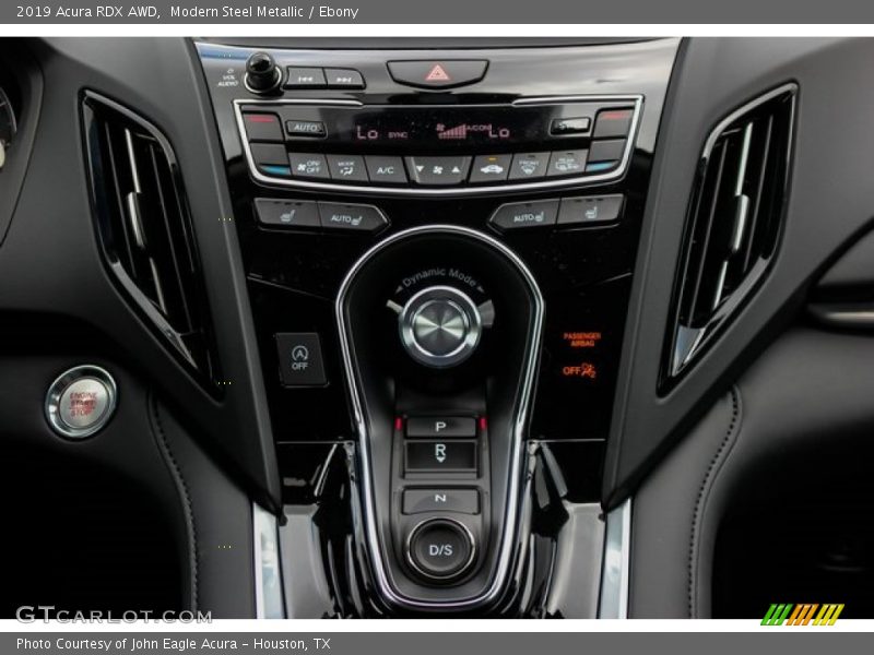 Controls of 2019 RDX AWD