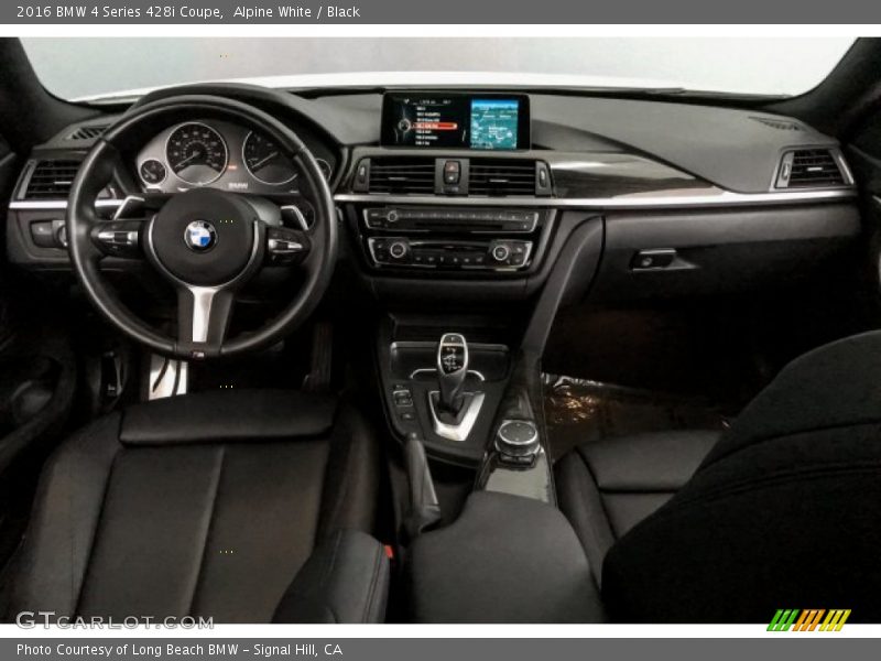 Alpine White / Black 2016 BMW 4 Series 428i Coupe