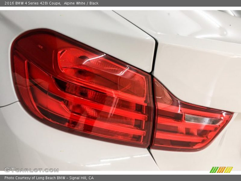 Alpine White / Black 2016 BMW 4 Series 428i Coupe