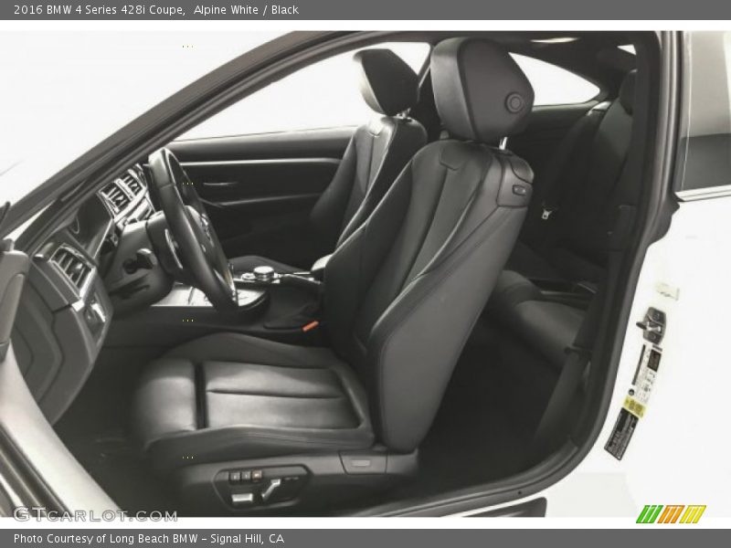 Alpine White / Black 2016 BMW 4 Series 428i Coupe