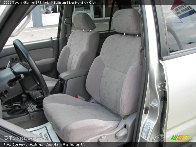 Millennium Silver Metallic / Gray 2001 Toyota 4Runner SR5 4x4