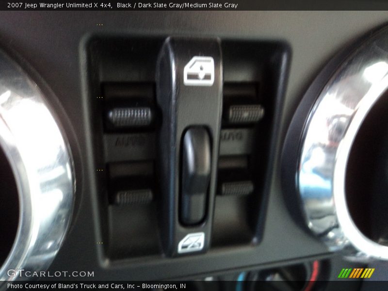 Black / Dark Slate Gray/Medium Slate Gray 2007 Jeep Wrangler Unlimited X 4x4