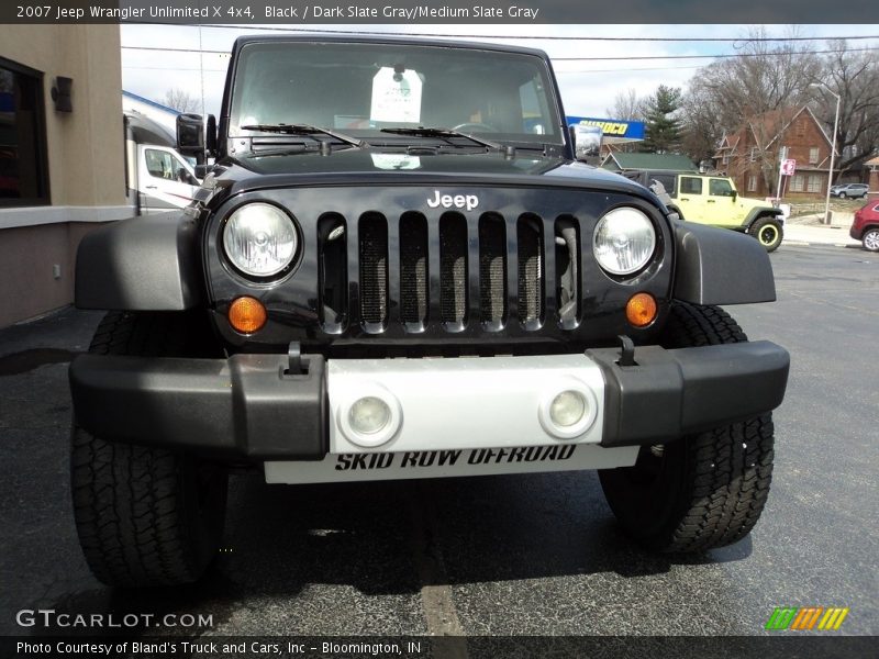 Black / Dark Slate Gray/Medium Slate Gray 2007 Jeep Wrangler Unlimited X 4x4