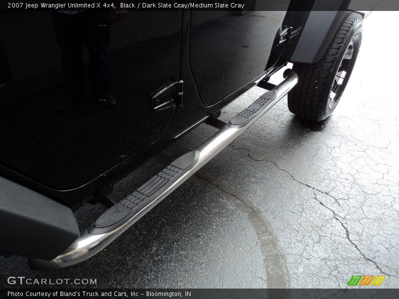 Black / Dark Slate Gray/Medium Slate Gray 2007 Jeep Wrangler Unlimited X 4x4