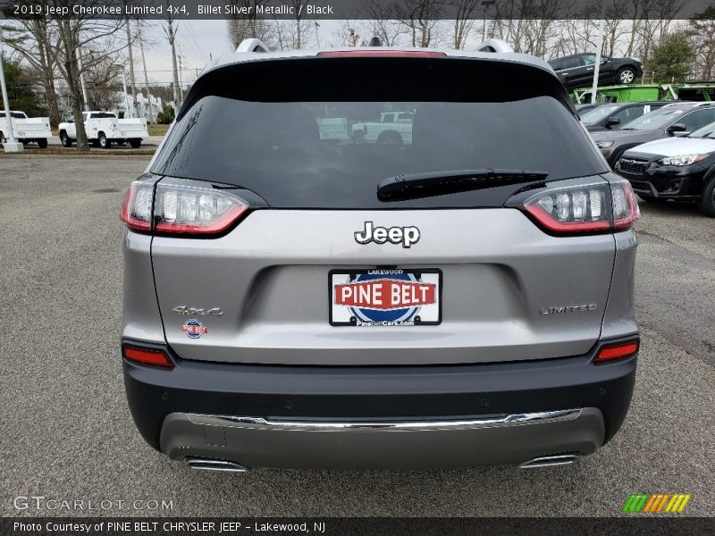 Billet Silver Metallic / Black 2019 Jeep Cherokee Limited 4x4