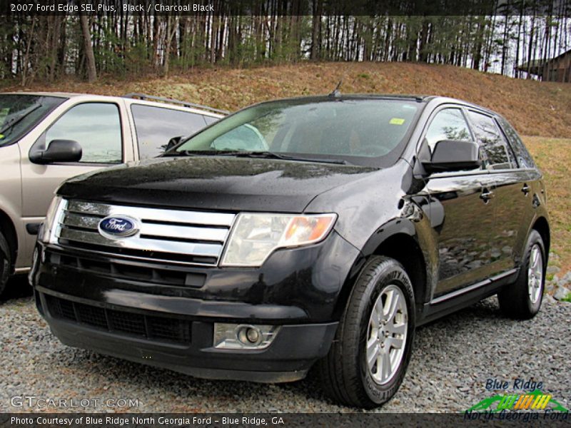 Black / Charcoal Black 2007 Ford Edge SEL Plus