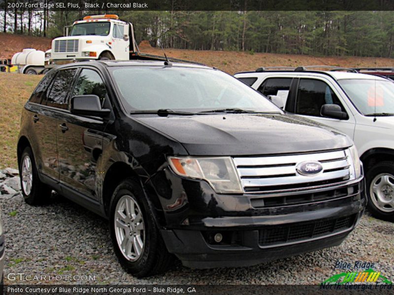 Black / Charcoal Black 2007 Ford Edge SEL Plus