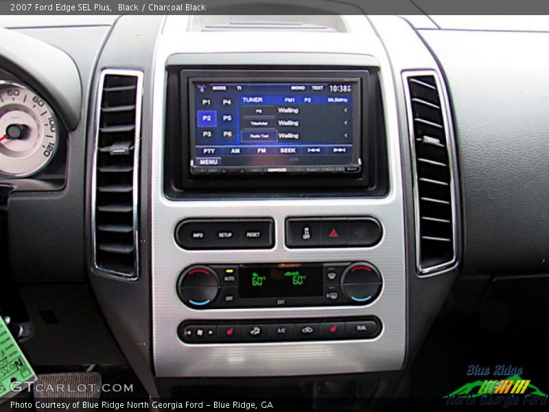 Black / Charcoal Black 2007 Ford Edge SEL Plus
