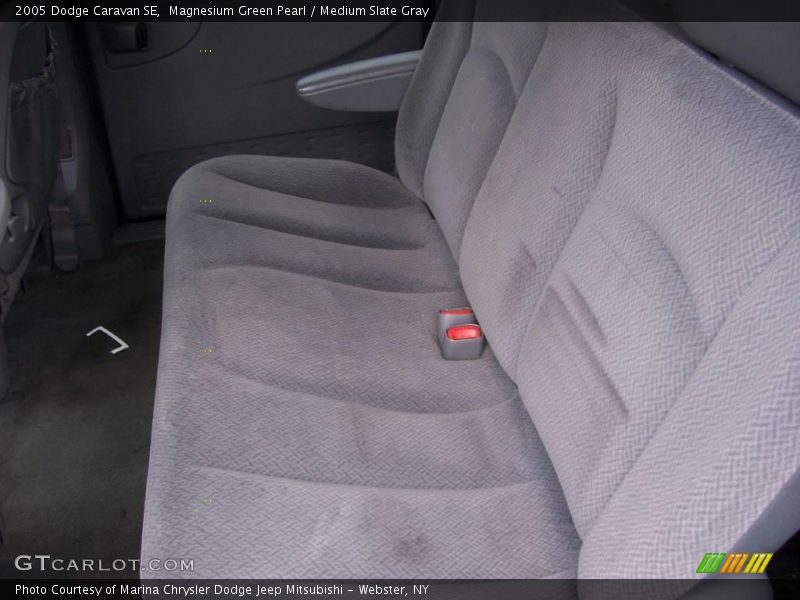 Magnesium Green Pearl / Medium Slate Gray 2005 Dodge Caravan SE