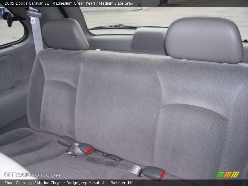Magnesium Green Pearl / Medium Slate Gray 2005 Dodge Caravan SE