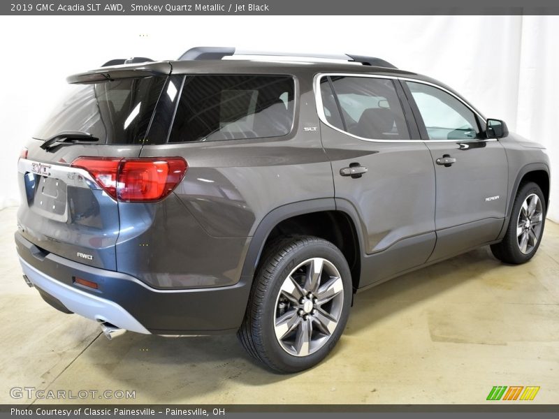 Smokey Quartz Metallic / Jet Black 2019 GMC Acadia SLT AWD
