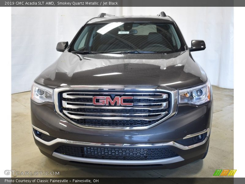 Smokey Quartz Metallic / Jet Black 2019 GMC Acadia SLT AWD