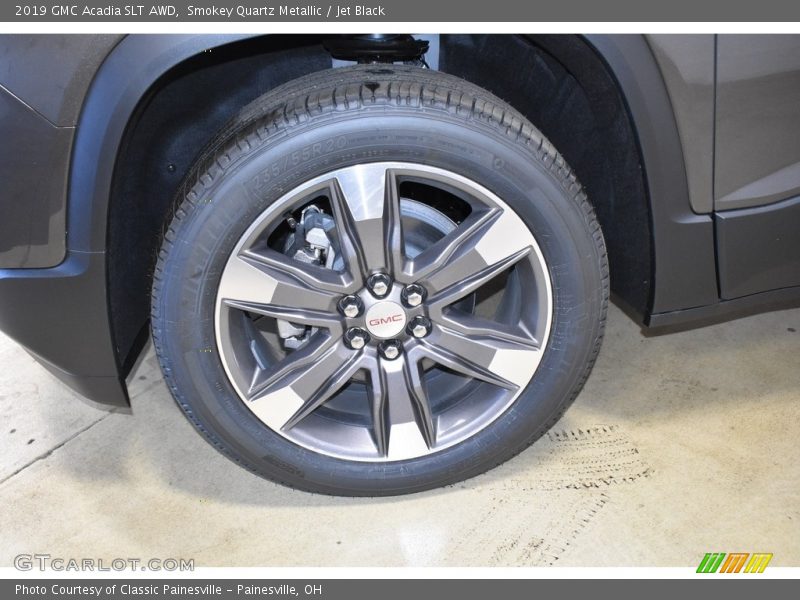 Smokey Quartz Metallic / Jet Black 2019 GMC Acadia SLT AWD