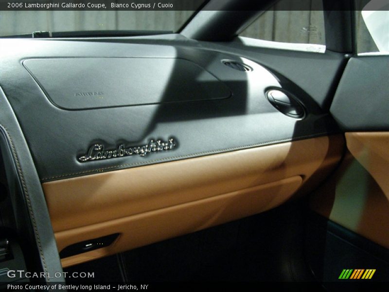 Bianco Cygnus / Cuoio 2006 Lamborghini Gallardo Coupe