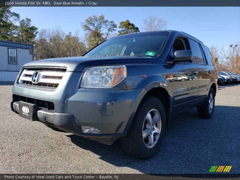 Steel Blue Metallic / Gray 2006 Honda Pilot EX 4WD