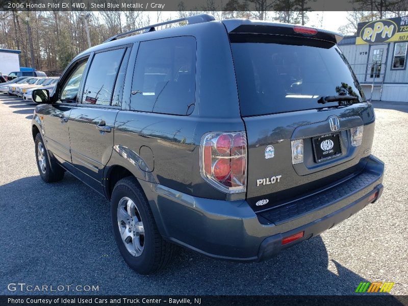 Steel Blue Metallic / Gray 2006 Honda Pilot EX 4WD