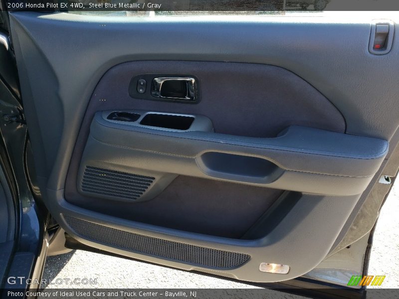 Steel Blue Metallic / Gray 2006 Honda Pilot EX 4WD